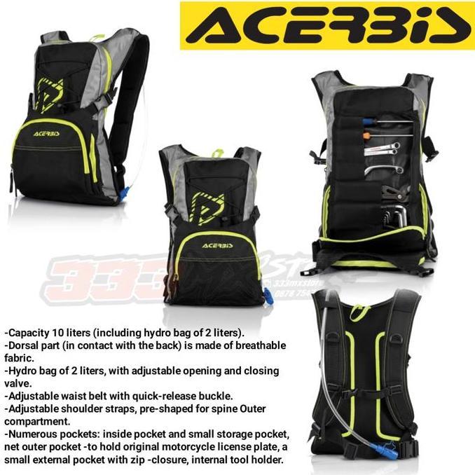 HYDROBAG ACERBIS. HYDROPACK ACERBIS TAS ACERBIS LEATT FOX TLF