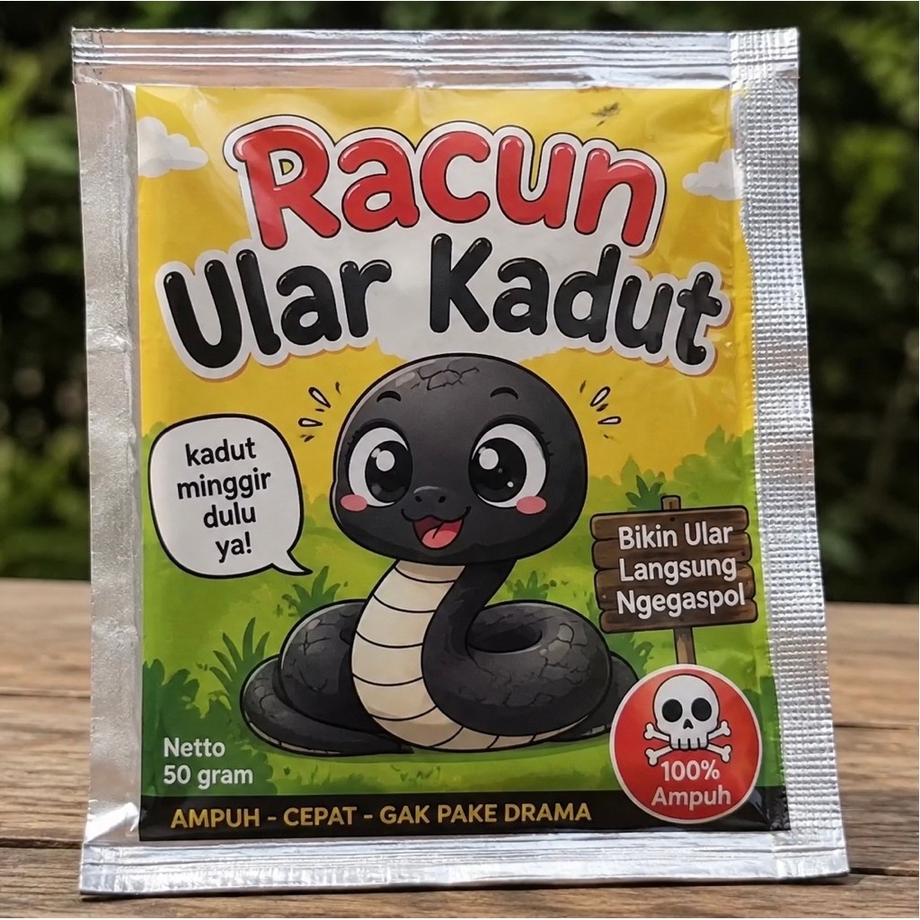 RACUUUN ULAR KADUT 990 GERAM