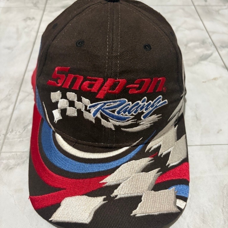 Topi Nascar motif api - Second