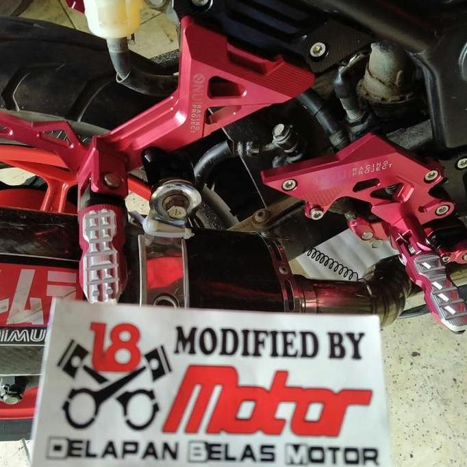 Underbone Footstep Nui Racing Ninja250
