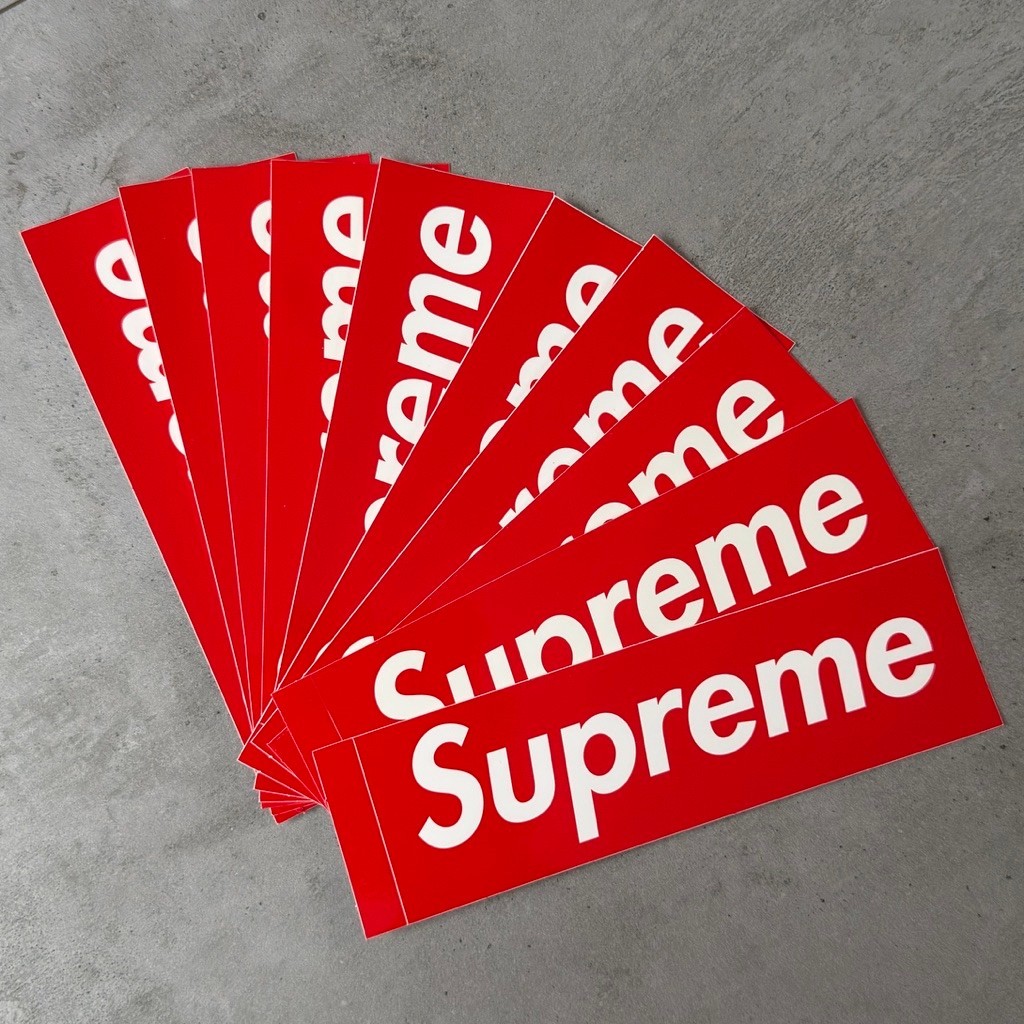 Supreme Box Logo Sticker