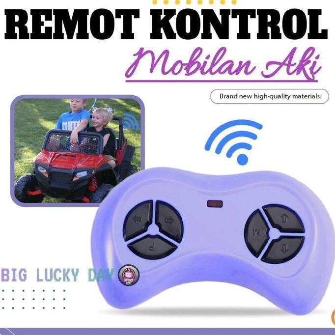 REMOTE CONTROL MOBIL AKI ANAK BLUETOOTH 2.4GHZ JR-RX-6V SPAREPART MOBILAN MAIANAN AKI PLIKO PMB WIMC