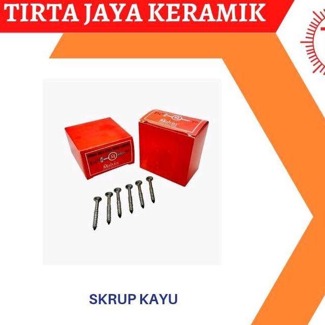 Skrup Kayu Ukuran Kecil/Besar
