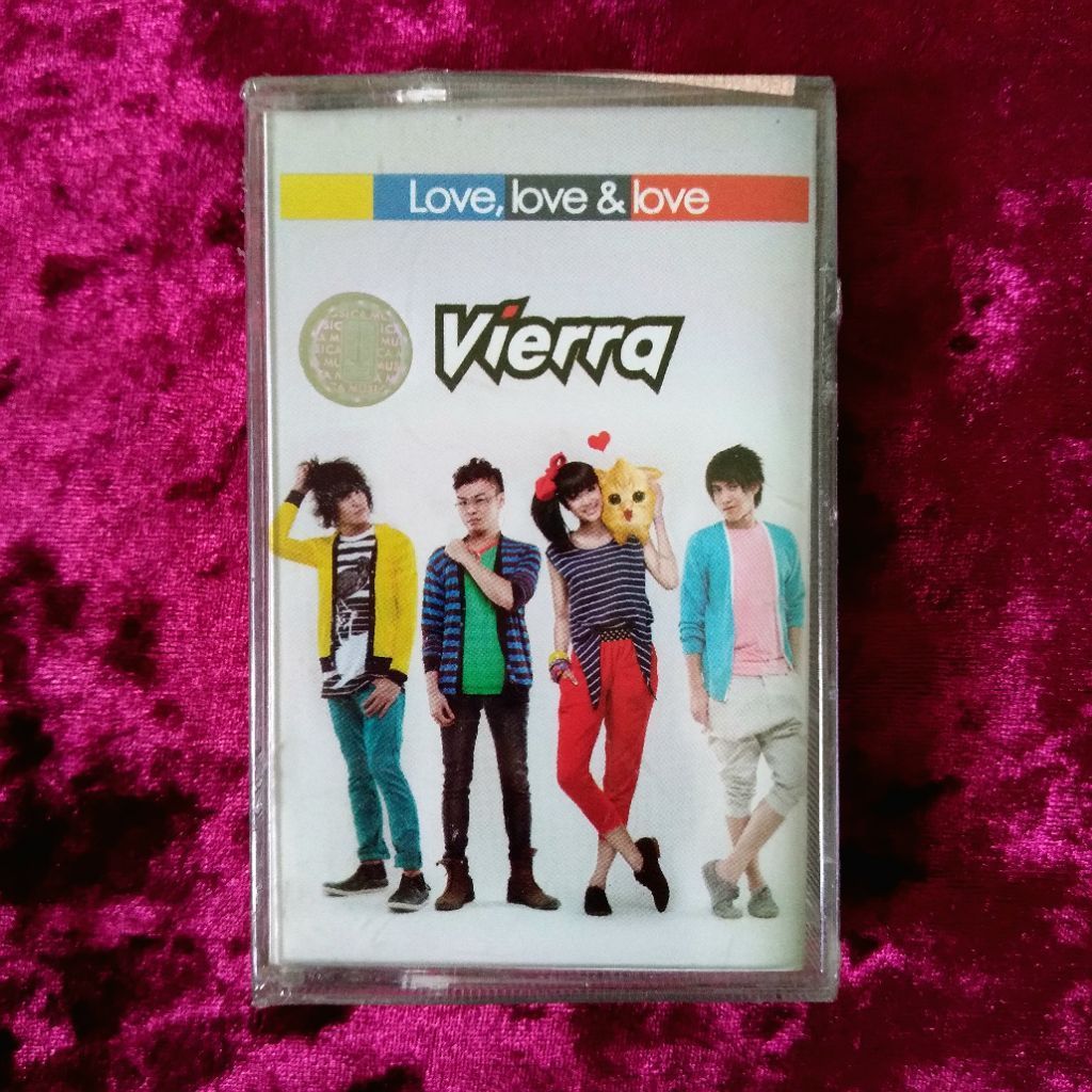 Kaset Vierra - Love, Love & Love (Segel)