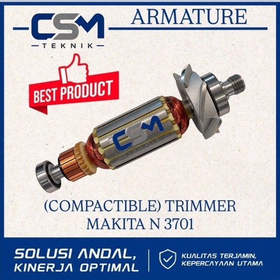 ARMATURE COMPACTIBLE TRIMMER MAKITA N3701 ANGKER PROFIL KAYU MAKITA N 3701