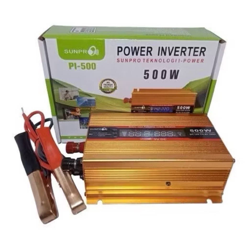 Inverter Sunpro PI500 Watt - Power Inverter Sunpro PI-500 Watt