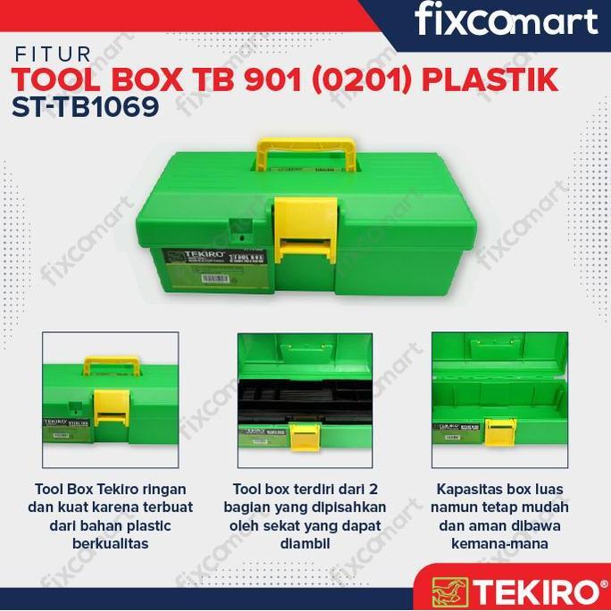 [] Tekiro Tool Box 0201 Plastik / Tool Box Plastik