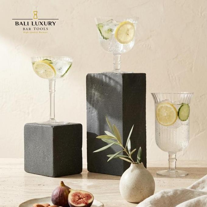 ] Bali Luxury | Artesian Cocktail Glass Shima-So - Premium Crystal Glass