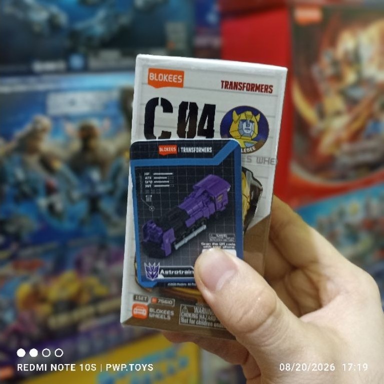 Blokees Wheels Transformers C04 Astrotrain