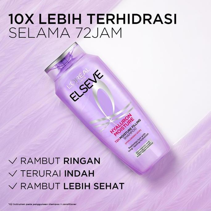 Hair- L'Oreal Paris Elseve Hyaluronic (Shampoo, Conditioner, Nht Cream)