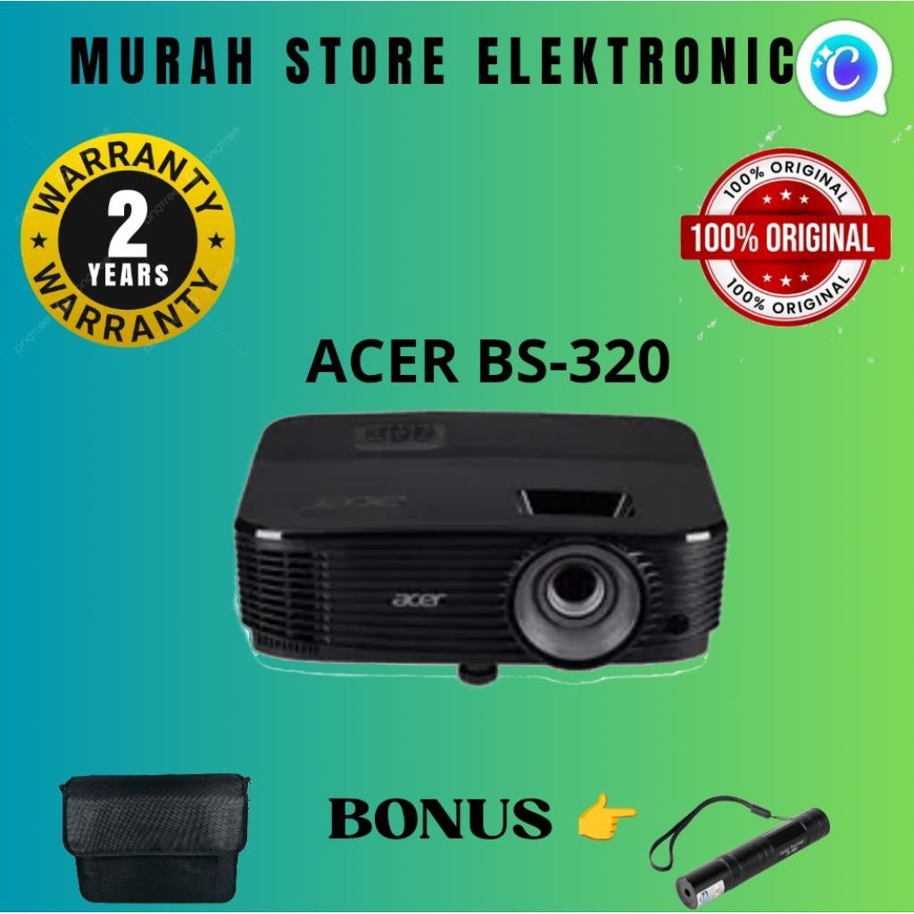 proyektor Acer bs-320 4000 Ansi lumens