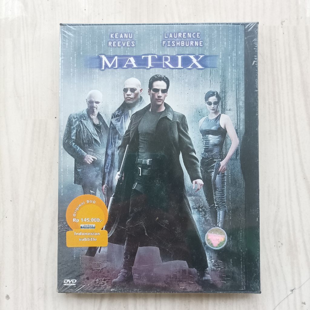 Original DVD Film Keanu Reeves The Matrix Movie New Segel