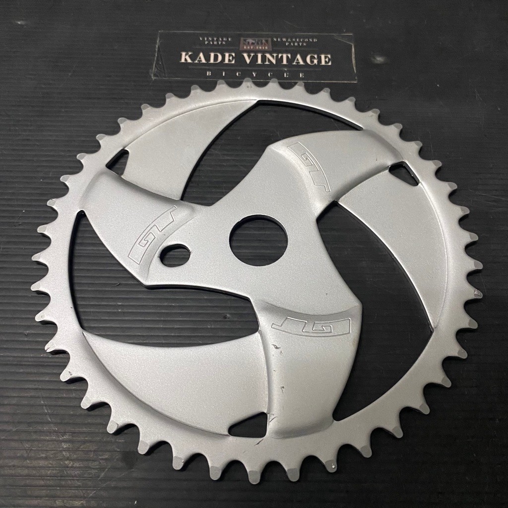 Chainring GT 43T Gear stell Crank OSBMX old school BMX arm vintage part