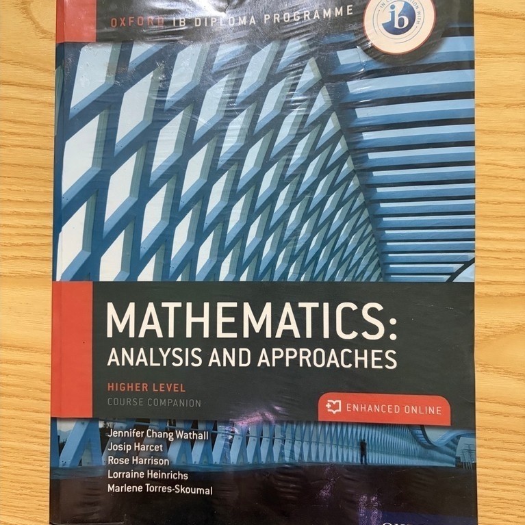 Buku Bekas Original Mathematics Analysis and Approaches Higher Level IB Diploma Oxford