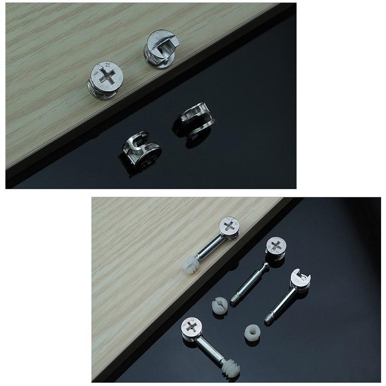 20 pcs/set Minifix Baut Knock Down Skrup/Minifix Baut Knock Down Skrup + Casing/Baut Knock Down Mini