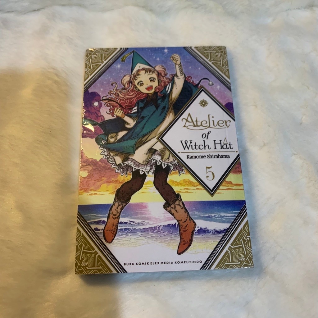 Komik Atelier Of Witch Hat 5 Segel Bonus Bookmark