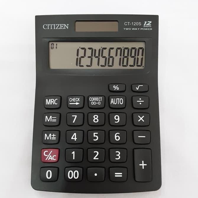 KALKULATOR CITIZEN CT120 S CALCULATOR 12 Digit CT-120S
