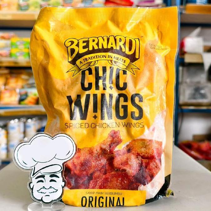 Bernardi Chicken Wings Original 380Gr / Bernardi Sayap Ayam 380Gr / Bernardi Chic Wings 380Gr