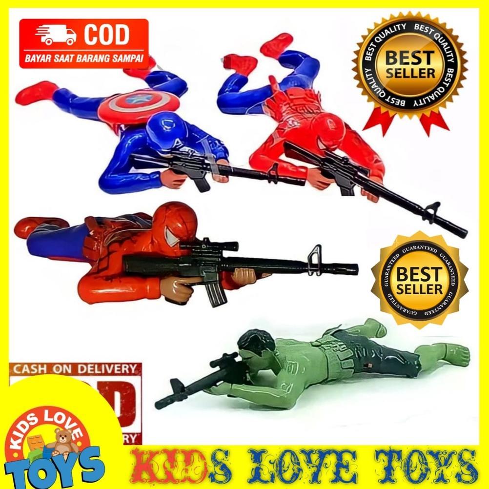 MAINAN TENTARA SUPER HERO MERAYAP/MERANGKAK / MAINAN ANAK TENTARA HERO PROMO TERMURAH COD