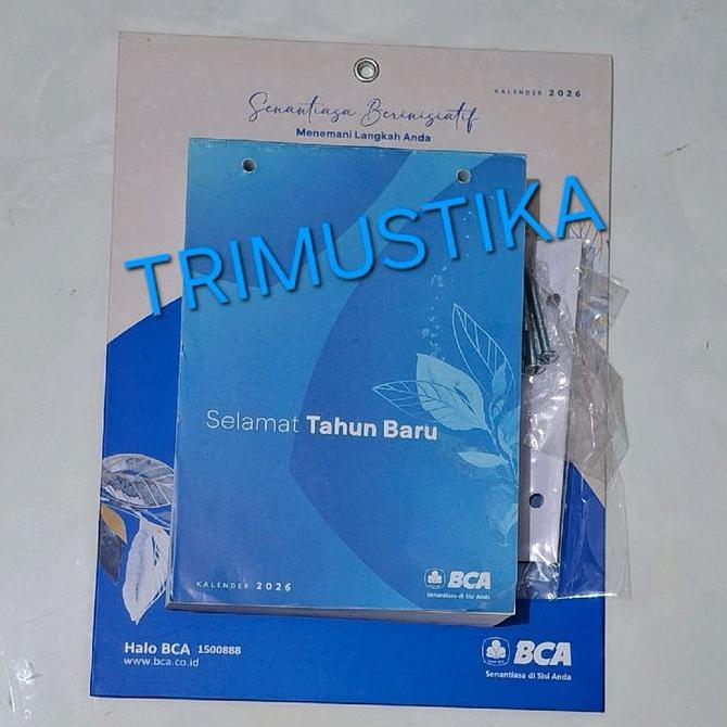 Kalender Harian / Kalender Sobek + Papan BCA 2026