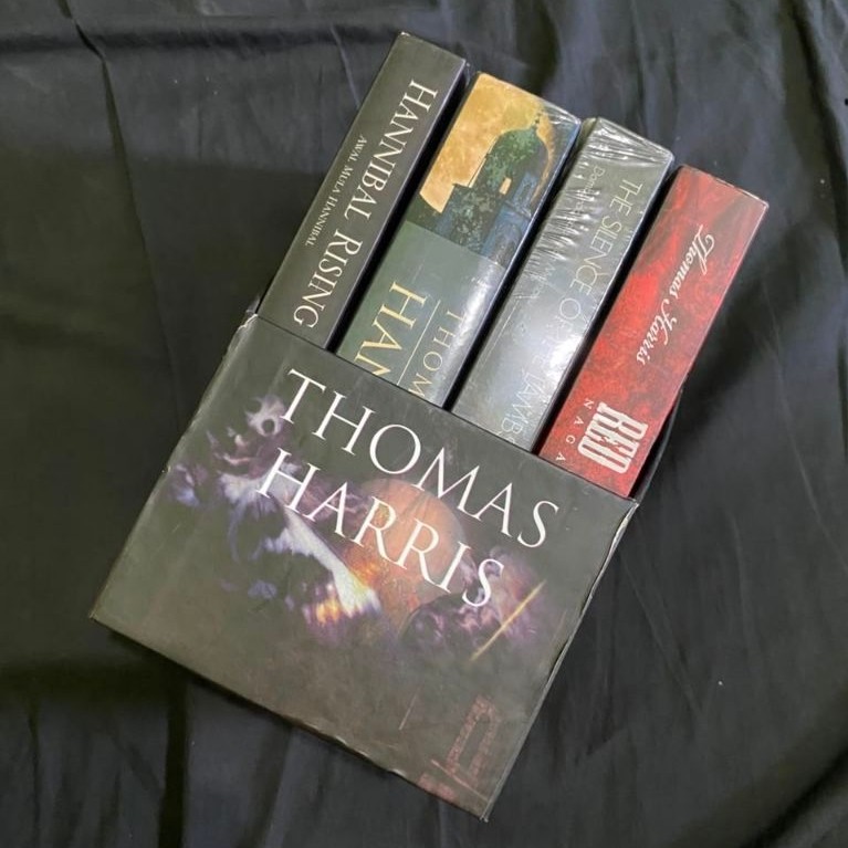 [Mohon Baca Deskripsi] Boxset Hannibal Lecter Series - Thomas Harris | Preloved Novel Original | Red