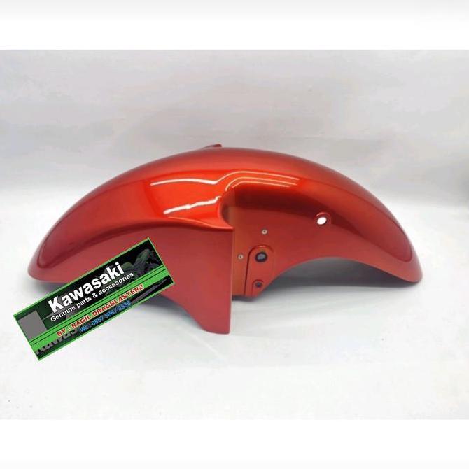 spakbor depan ninja r ninja ss orange original