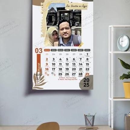 Kalender Dinding Custom | Kalender Custom | Kalender Aesthetic Custom