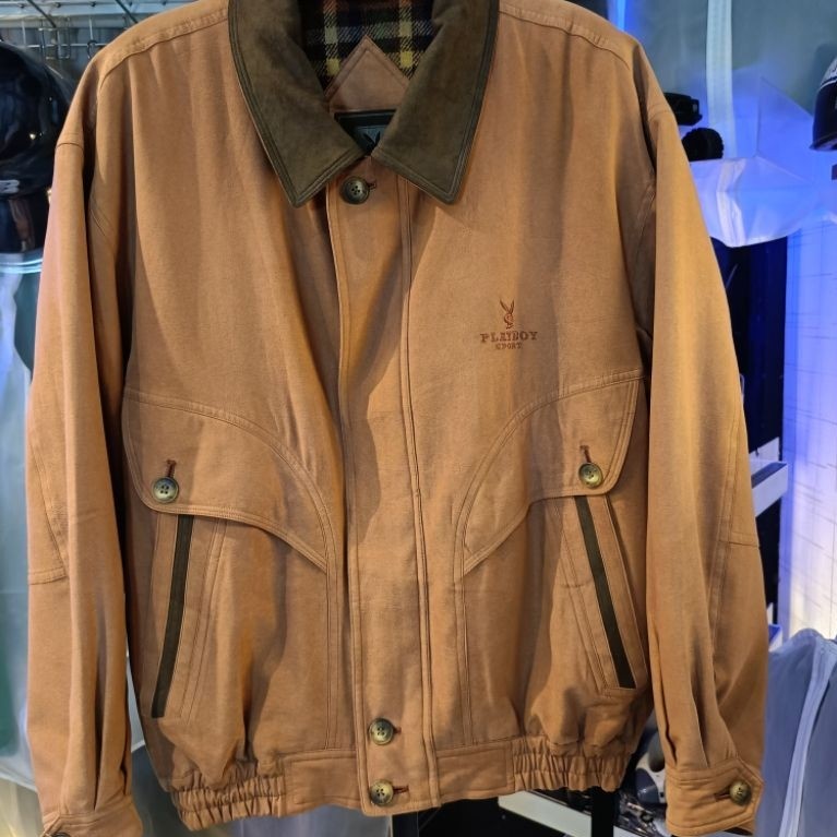 Jaket Bomber Playboy Vintage Second
