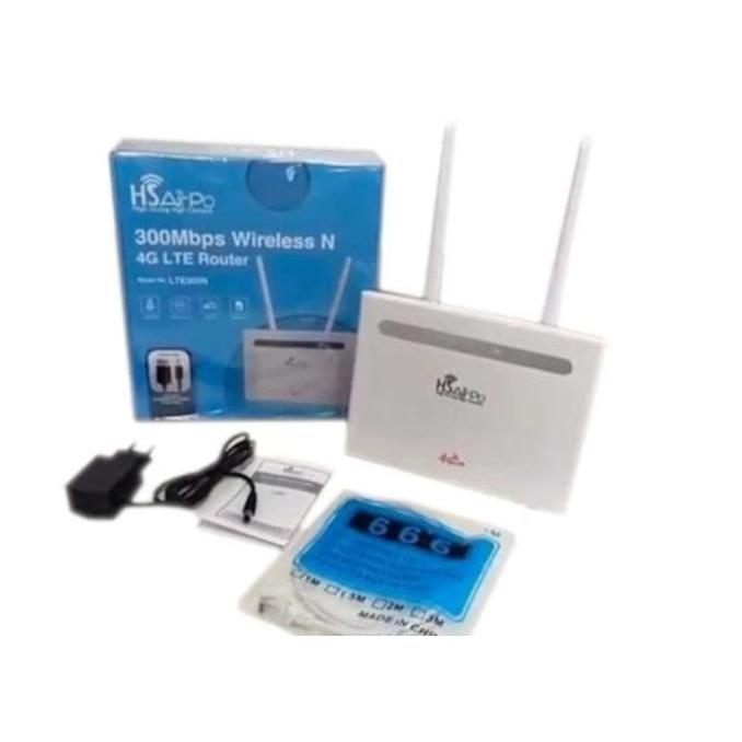 HSAIRPO LTE300N 300Mbps Wireless N 4G LTE Router Sim Card