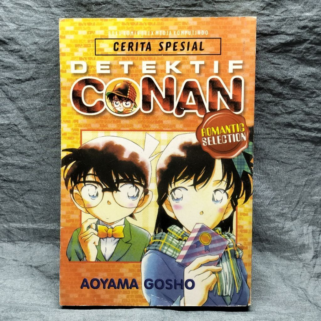 KOMIK BUKU FISIK DETECTIVE CONAN ROMANTIC SELECTION NO 1 INDONESIA ORIGINAL LANGKA