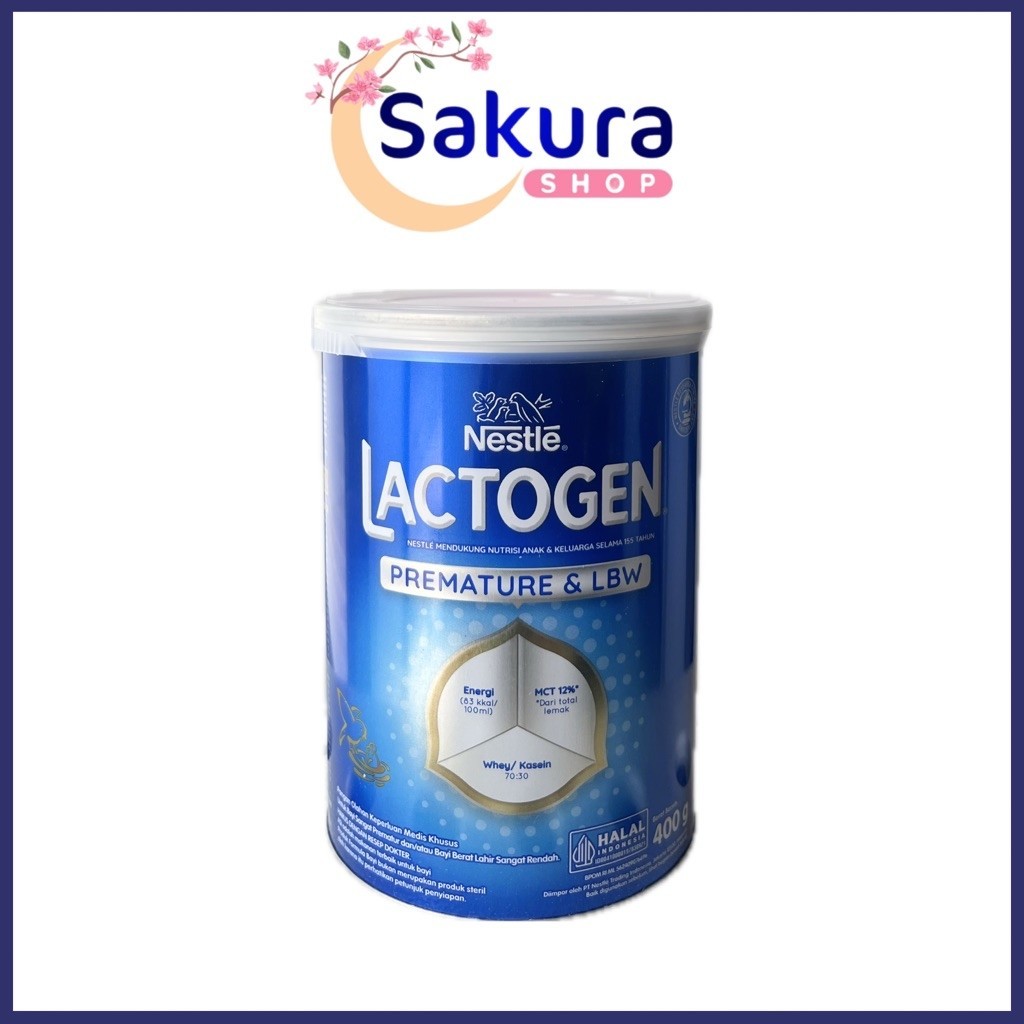 Lactogen Premature & BBLR 400g - Susu Formula Medis untuk Bayi Prematur dan BBLR
