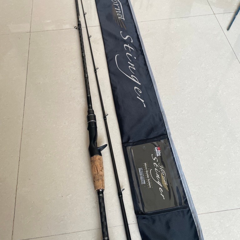 joran bc abu garcia hornet stinger 20lb second