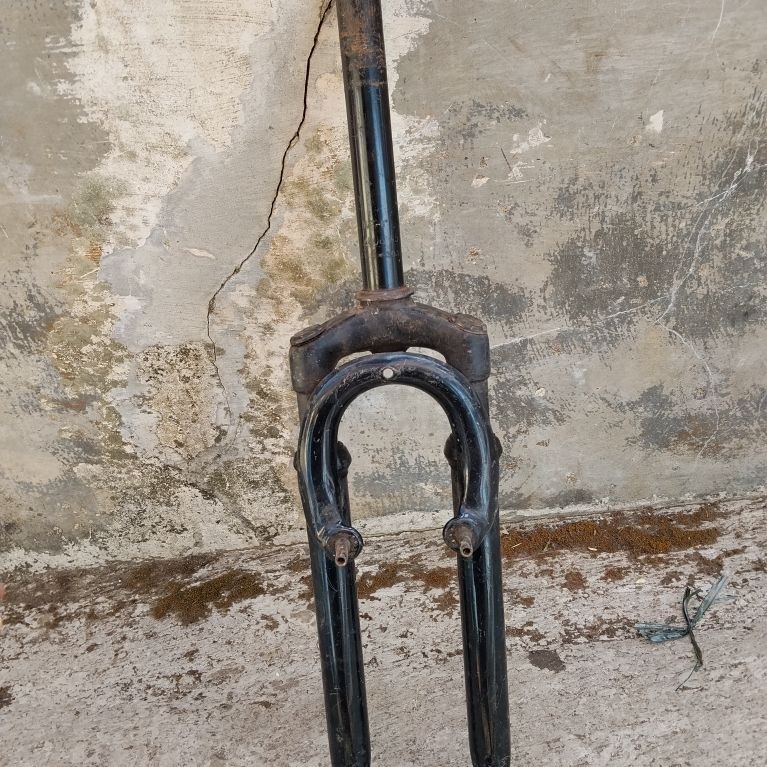 FORK SEPEDA MTB 26 MERK ZOOM OVERSIZE POLOS NON DRAT DENGAN STEERTUBE 21 CM REM V BRAKE