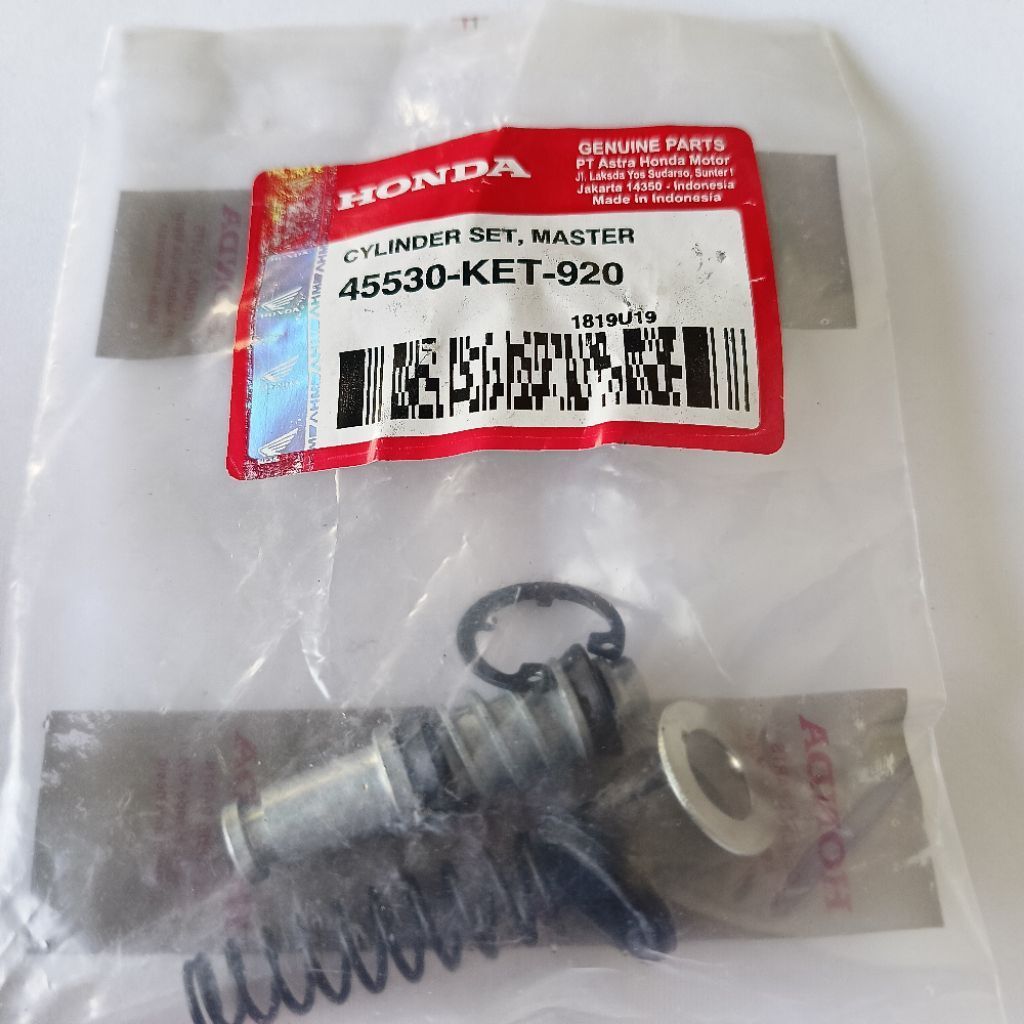 paket seal master rem depan KET untuk Supra X, Supra Fit, Supra X 125, Karisma, Revo lamaMatik: Vari