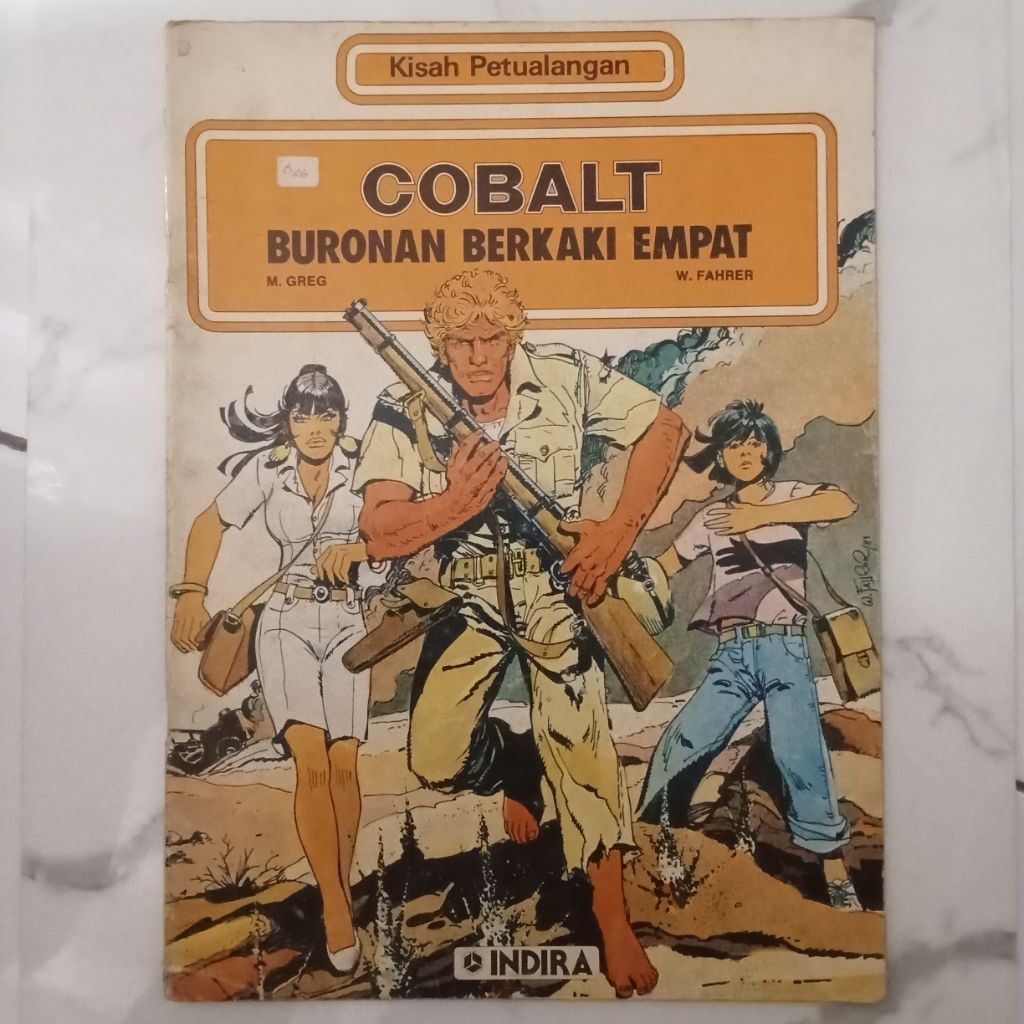 Komik Kisah Petualangan Cobalt (Buronan Berkaki Empat), Indira
