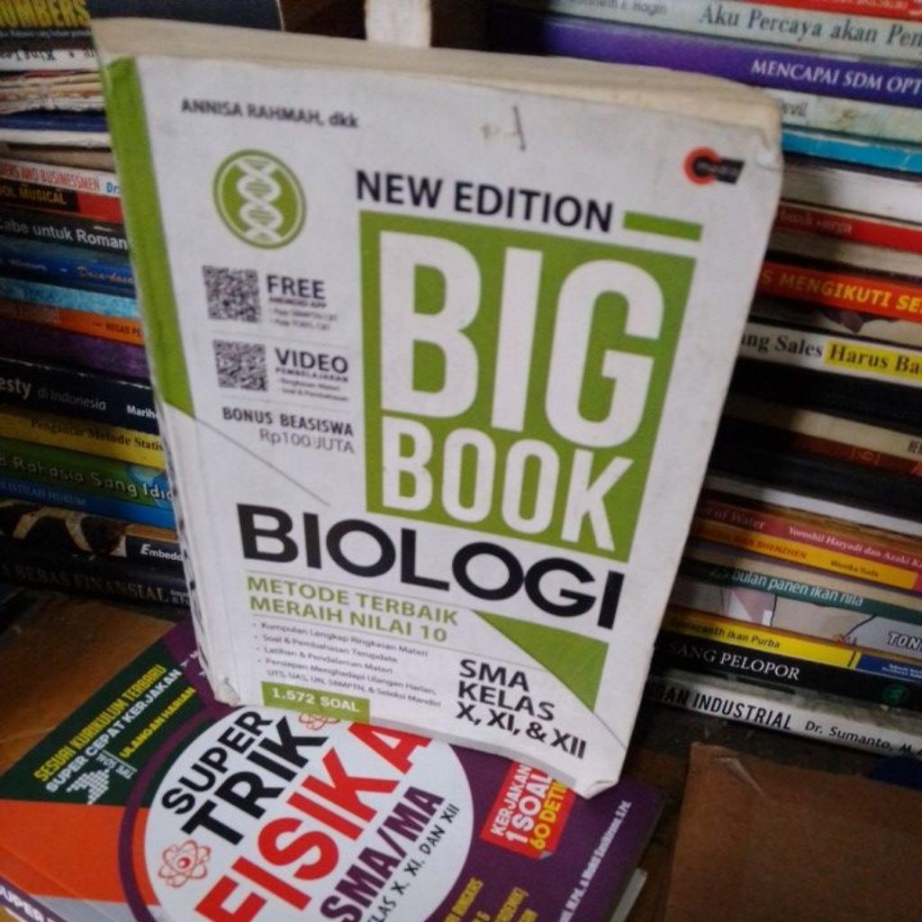 Buku Big Book Biologi untuk SMA