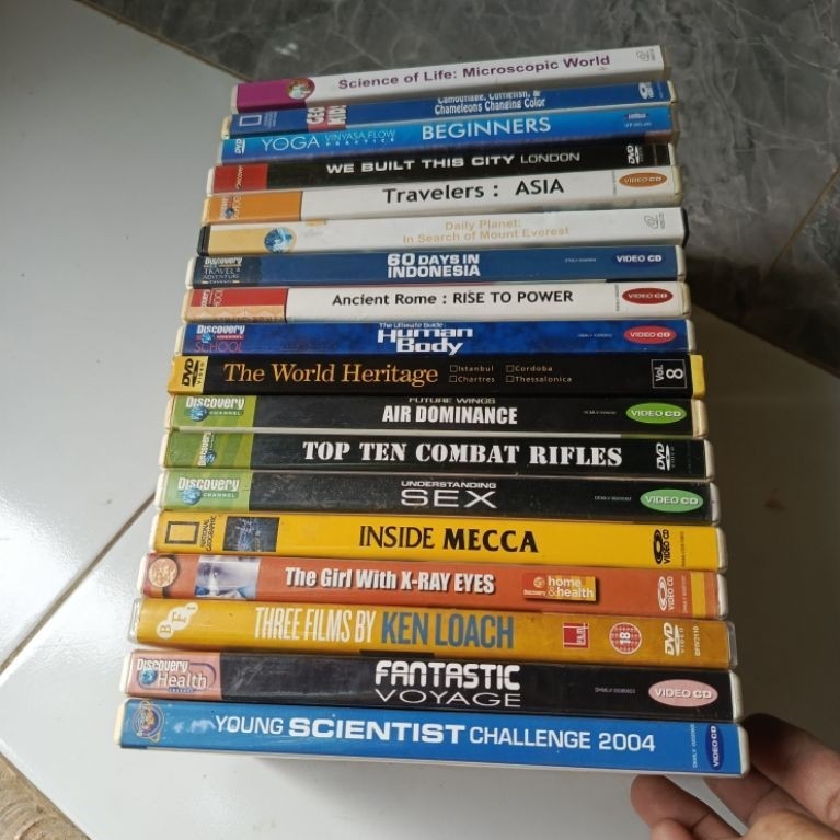 BERBAGAI DVD/VCD DISCOVERY CHANNEL, HIBURAN, FILM-Di GB4