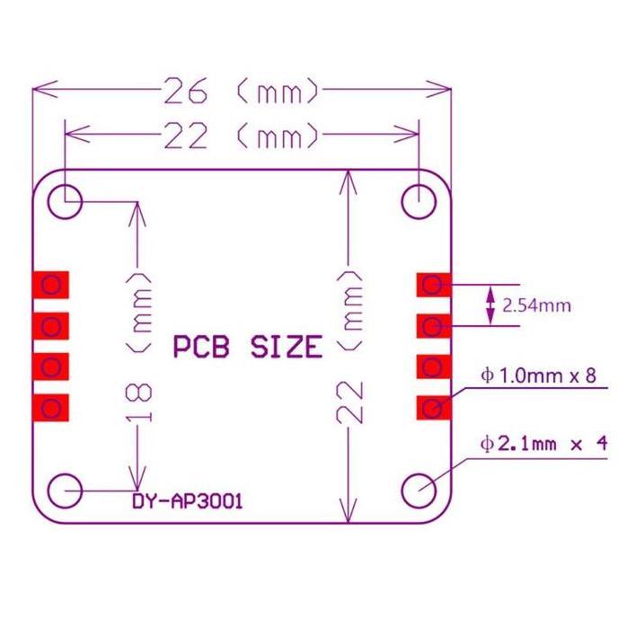 Mini High Power Amplifier Mono 30W Digital Class D Hifi Subwoofer