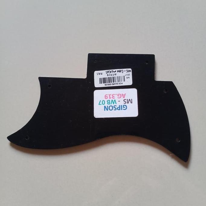 Pickguard Gitar Model Gibson Sg Warna Black 1 Ply