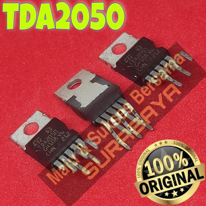 Fremontshop - Tda2050 Tda 2050 Ic Audio Power Amplifier Asli Original St Terbaru 