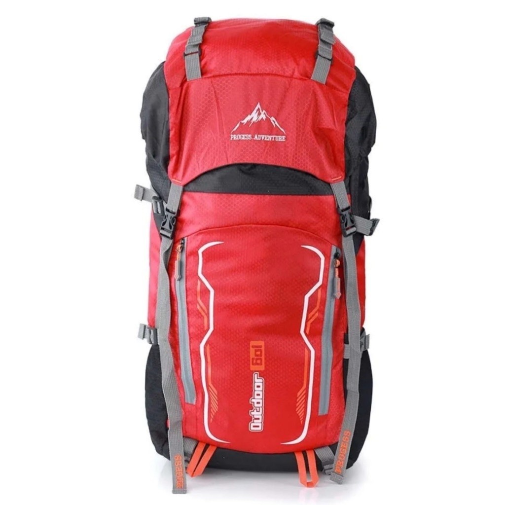 Tas Gunung Camping 50-60L - Ransel Hiking 50-60L - Tas Gunung Unisex - Ransel Camping - Ransel Gunun