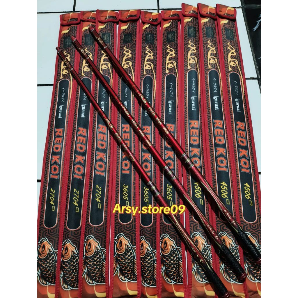 Tegek Iguruai Red Koi 270/360/450