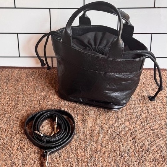 Tas Bucket Serut KULAS Handbag Selempang Jinjing Premium