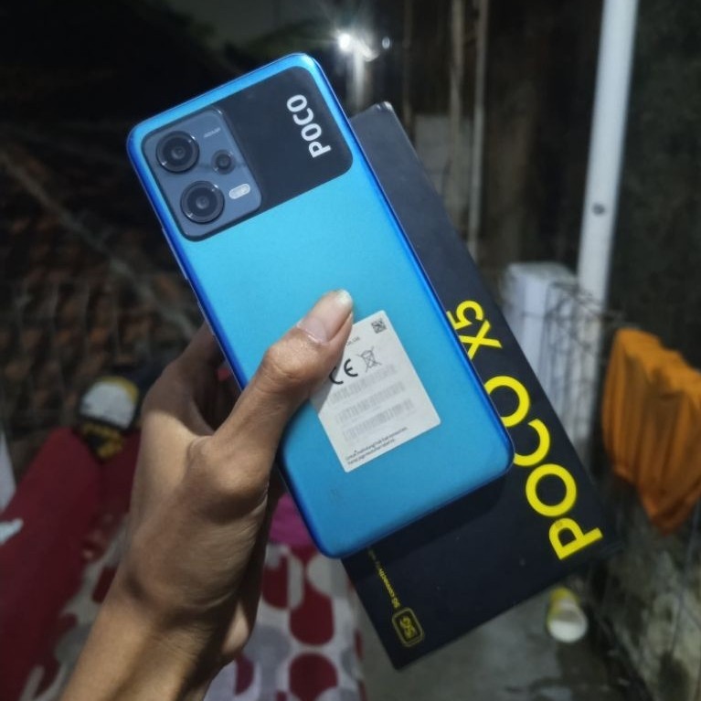Poco X5 5G RAM8/256 hp+bok jamur tipis