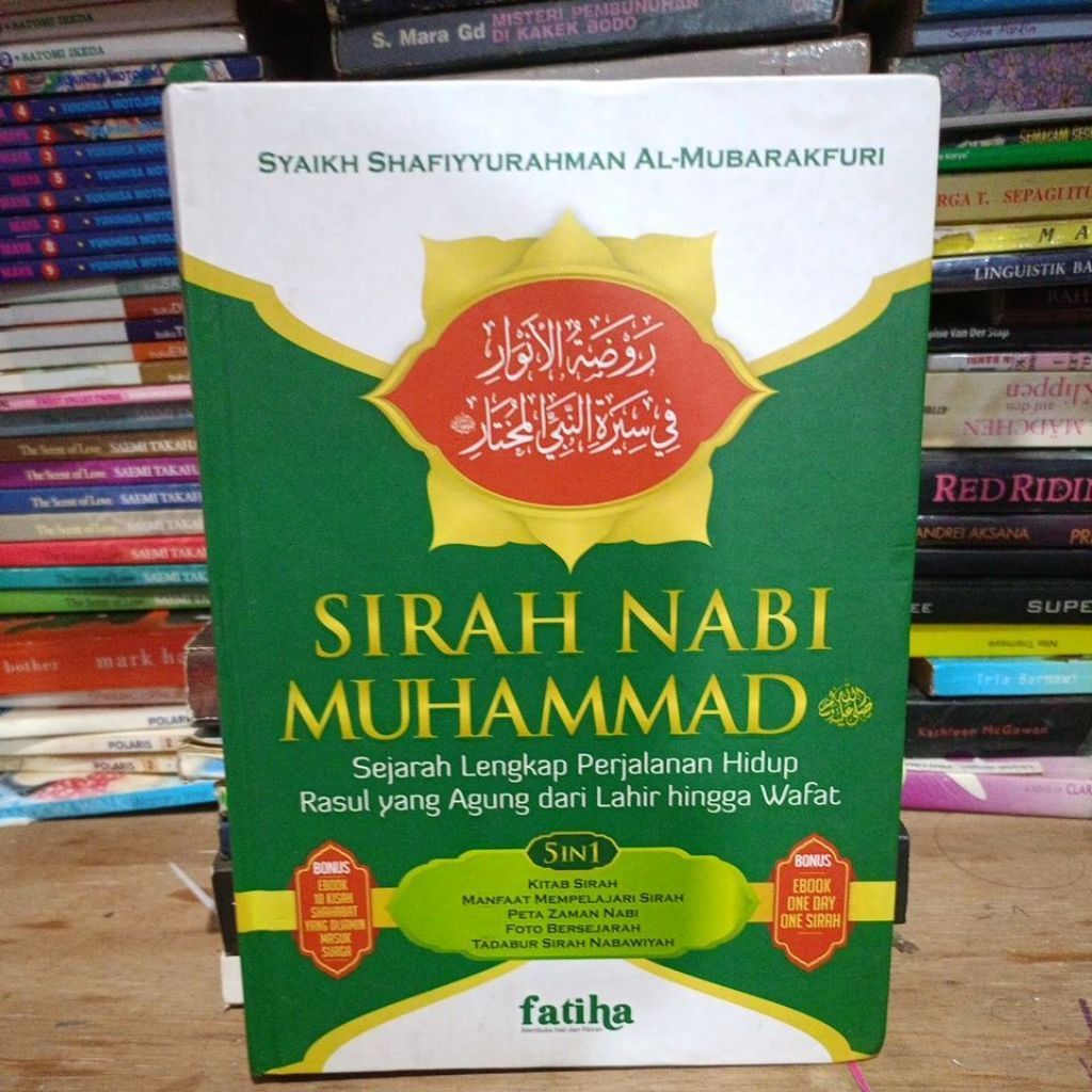 Buku Fatiha Sirah Nabi Muhammad 5in1 Kitab Sirah Manfaat Mempelajari Sirah