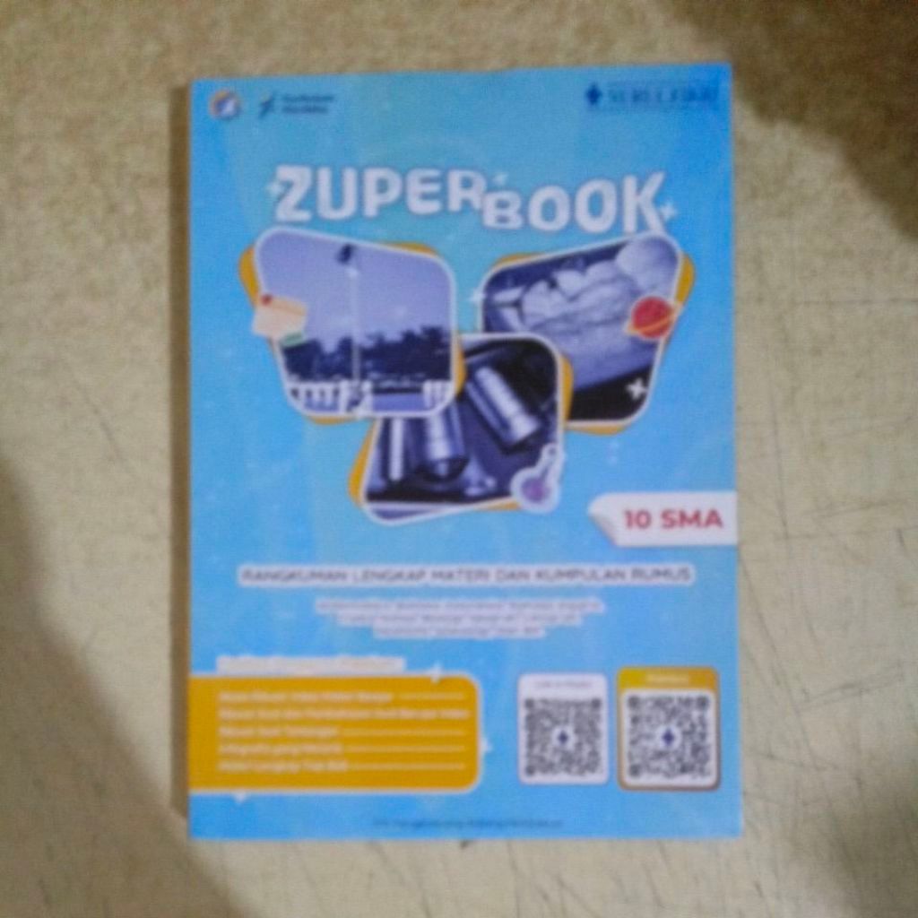 Buku Zuper Book Kurikulum Merdeka 10 SMA Rangkuman Lengkap Materi dan Kumpulan Rumus