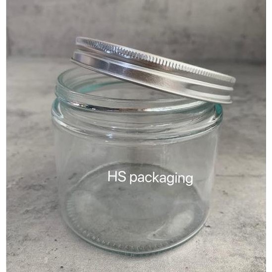 Allthebest- 400ml TOPLES KACA / JAR KACA / GLASS JAR 400 ml
