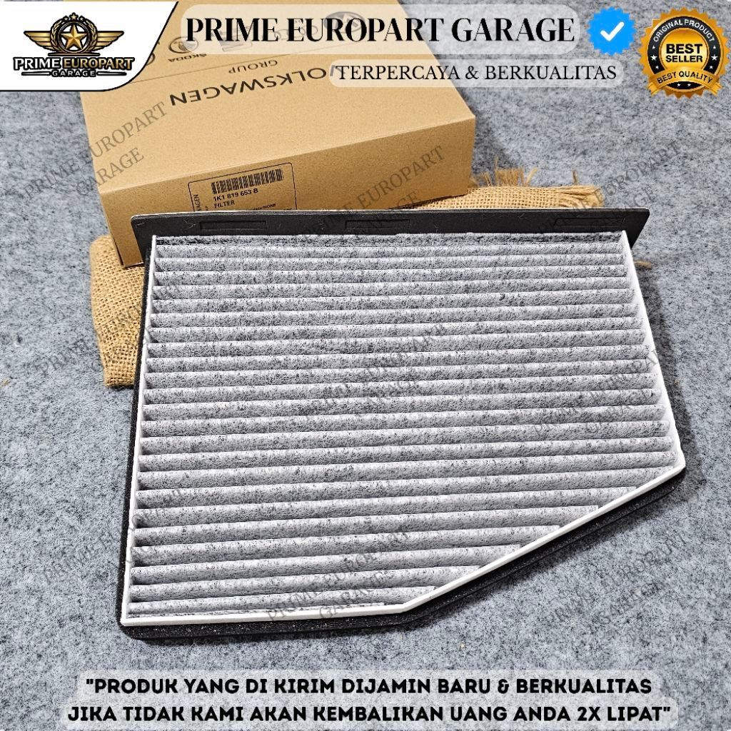 FILTER AC CABIN AUDI A3 TT BEETLE VW GOLF MK5 MK6 TIGUAN SCIROCCO 1K1819653B