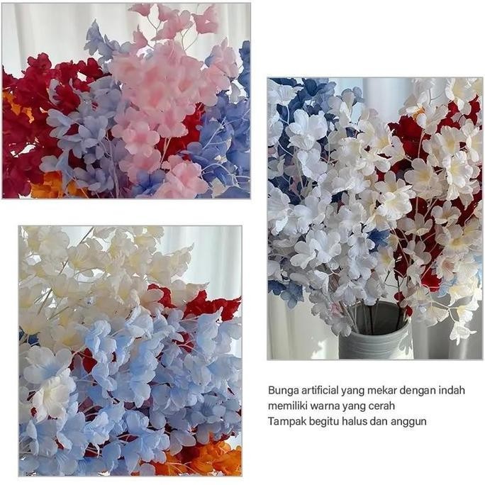 Allthebest- GM Bear Bunga Edelweis Artificial P0590 -  Bunga Edelweis Imitasi Artificial Flowers