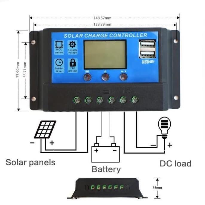 [] Solar Charge Controller 30A (PWM)